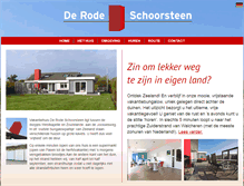 Tablet Screenshot of derodeschoorsteen.nl